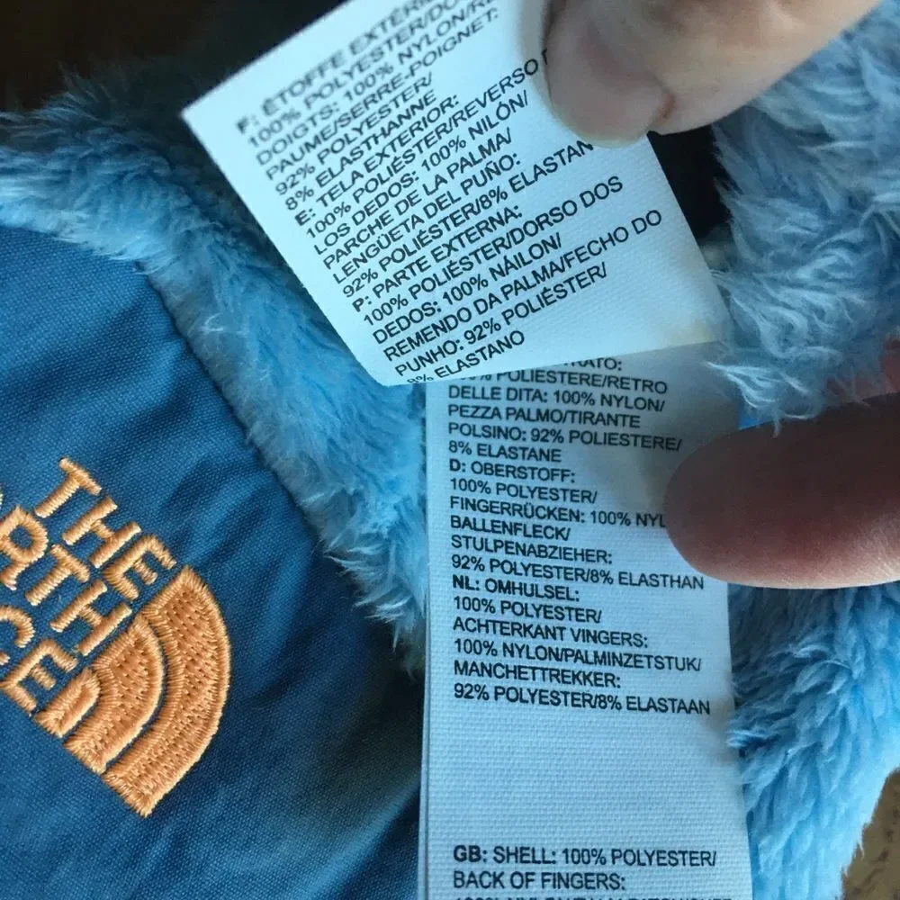 NORTHFACE SOFT Chenille Like Gloves!